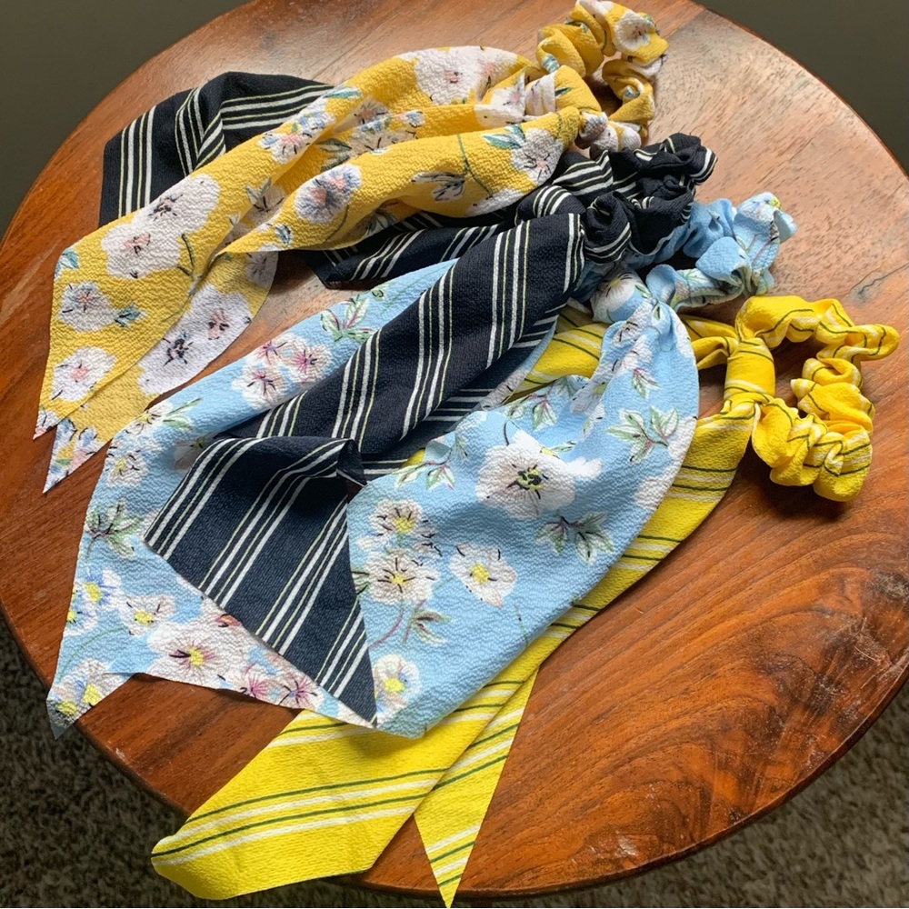 Women's Scrunchie Scarf Multicolor Set